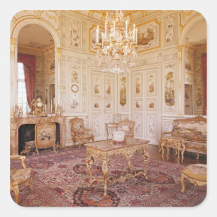 Sticker Carré Le Salon Chinois, c.1740