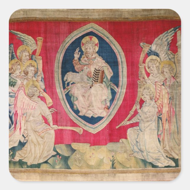 Sticker Carré Le septième sceau (Devant)