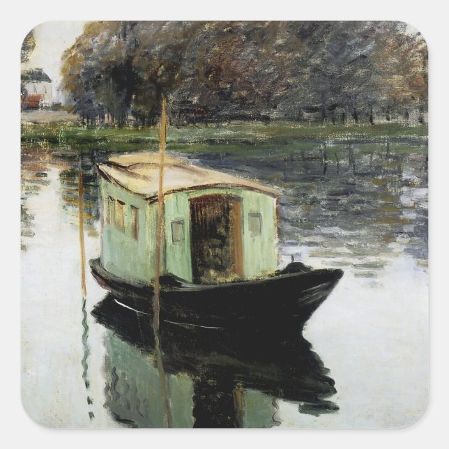 Sticker Carré Le Studio Boat (Devant)