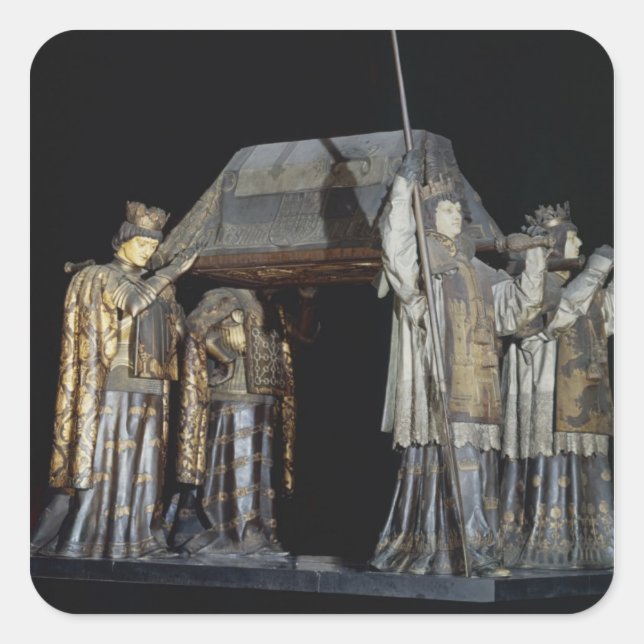 Sticker Carré Le tombeau de Christophe Colomb (Devant)