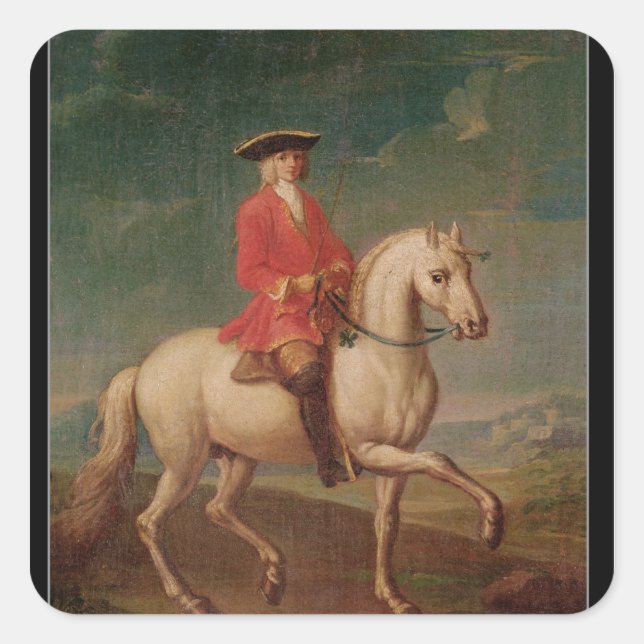 Sticker Carré Le Tour (Devant)