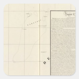 Sticker Carré Le Vietnam, Asie 106