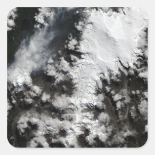 Sticker Carré Le volcan de Chaiten au Chili