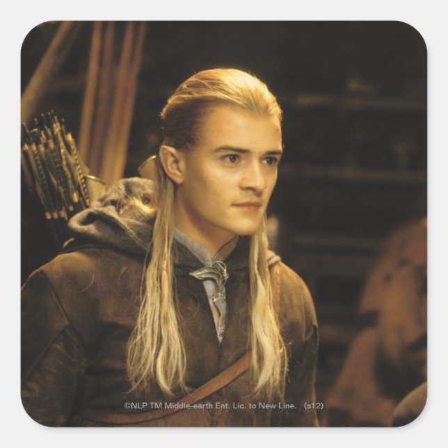 STICKER CARRÉ LEGOLAS GREENLEAF™ (Devant)