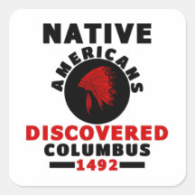 Les Amérindiens découvrent Columbus