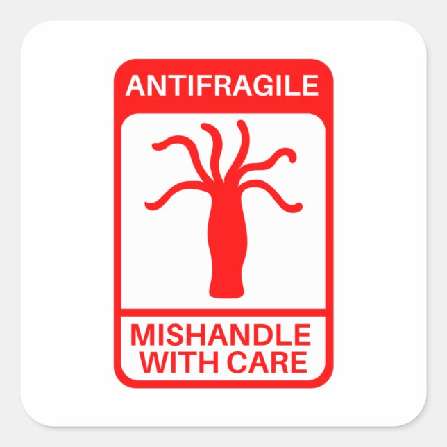 Sticker Carré Les Antifragiles (film, 2006) (Devant)