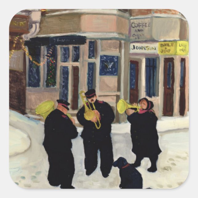 Sticker Carré Les Chrétiens Se Réveillent ! (Devant)