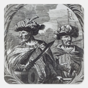Sticker Carré Les frères Barbarossa