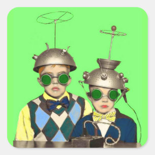 Sticker Carré les Frères des cadets de l'espace