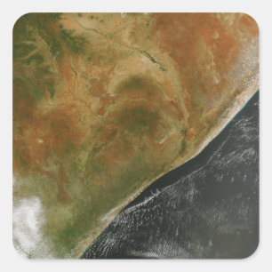 Sticker Carré Les nations africaines est