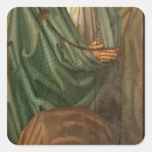 Sticker Carré Les Pêcheurs, du Polyptych de St.