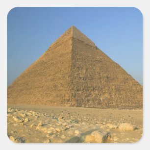 Sticker Carré Les Pyramides de Gizeh, qui ont presque 5000