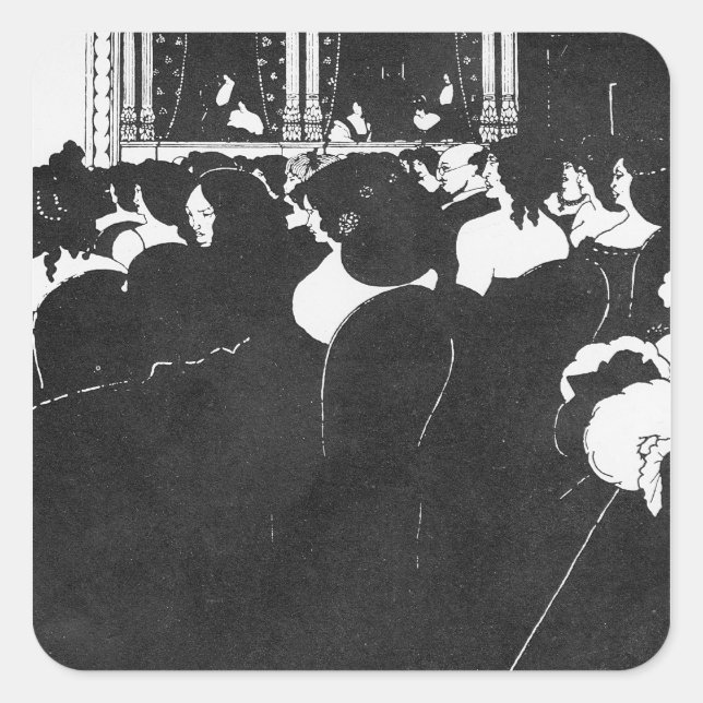 Sticker Carré Les Wagnerites (Devant)