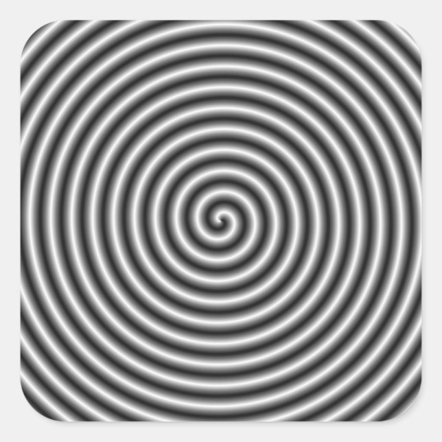 Sticker Carré Les yeux ne comprennent pas (Devant)