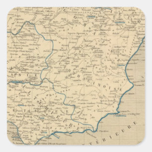 Sticker Carré L'Espagne sous les Romains 409 ans après JC