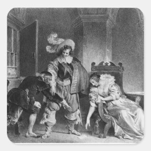 Sticker Carré Lettre de Lindor