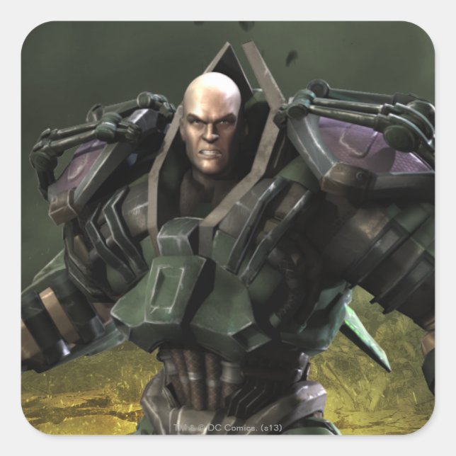Sticker Carré Lex Luthor (Devant)