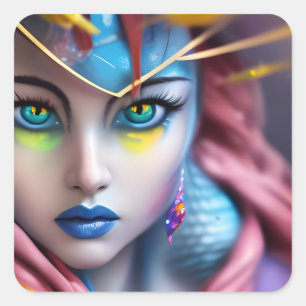 Sticker Carré L'hypnotiste