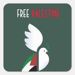 Sticker Carré Libérer la Palestine