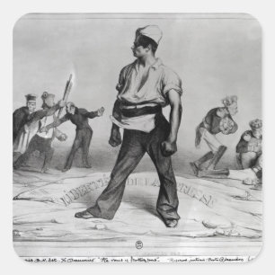 Sticker Carré Liberté de la presse