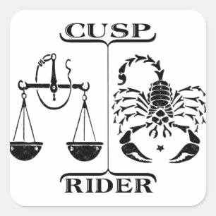 Sticker Carré Libra/Scorpio