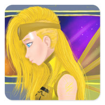 Lilin OC - Cyborg angel - Art inspiré par Starset