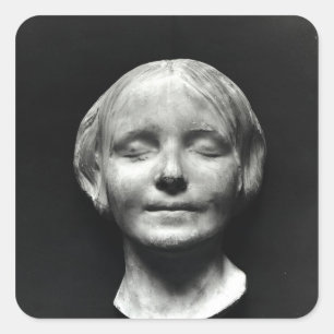 Sticker Carré L'Inconnue de la Seine'