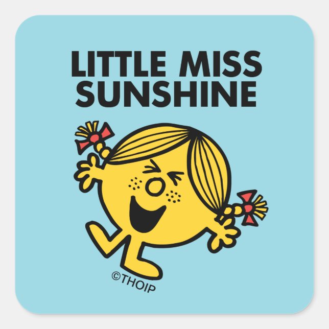 Sticker Carré Little Miss Sunshine (Devant)