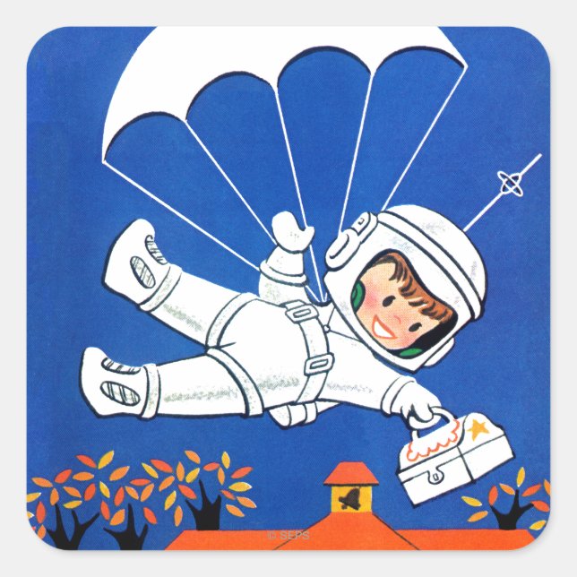 Sticker Carré Livraison spéciale (Devant)