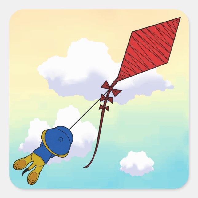 Sticker Carré Livre d'images Ferald (Devant)