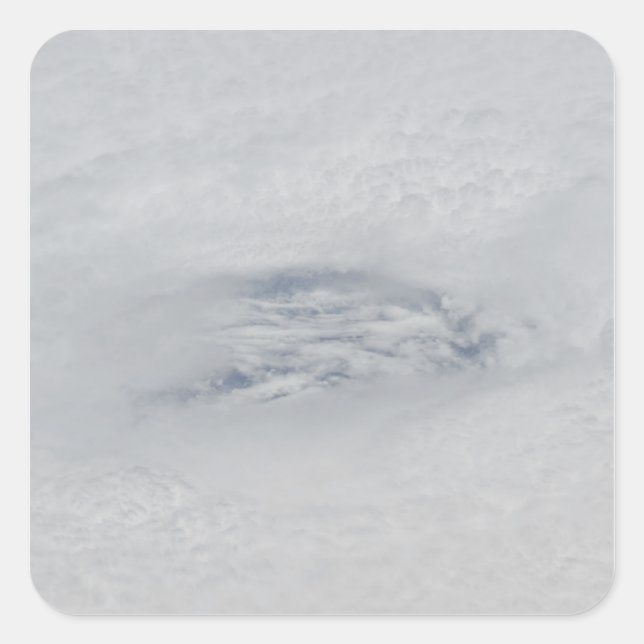 Sticker Carré L'oeil de l'ouragan (Devant)