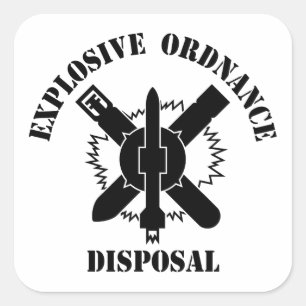 Sticker Carré logo EOD