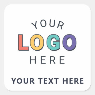Sticker Carré Logo Marque
