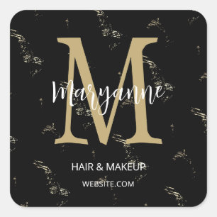 Sticker Carré Logo Monogram Business