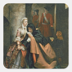 Sticker Carré Lord Nithsdale, évasion de la tour