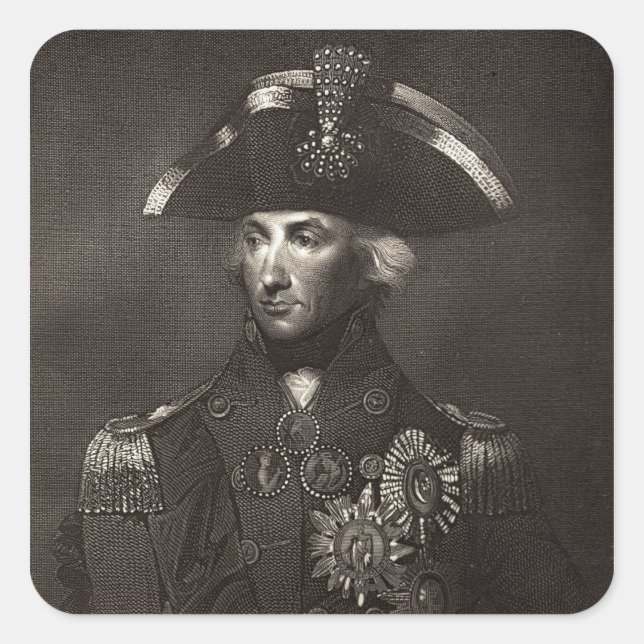 Sticker Carré Lord Viscount Nelson (Devant)