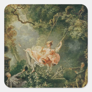 Sticker Carré L'oscillation