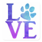 Love Paw Classic Bleu et violet
