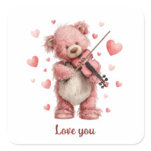 Love You Teddy with Violin