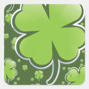 Sticker Carré Lucky Charms