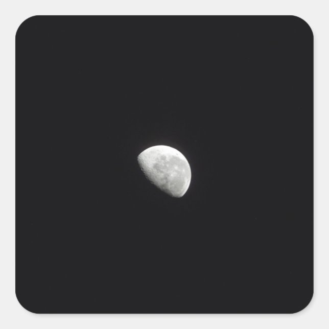 Sticker Carré Lune d'attente 2 (Devant)