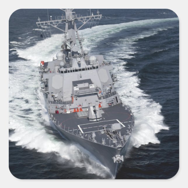 Sticker Carré L'unité de mise en service Jason Dunham (Devant)