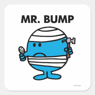 Sticker Carré M. Bump Classic 2
