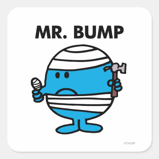 Sticker Carré M. Bump Classic 2 (Devant)