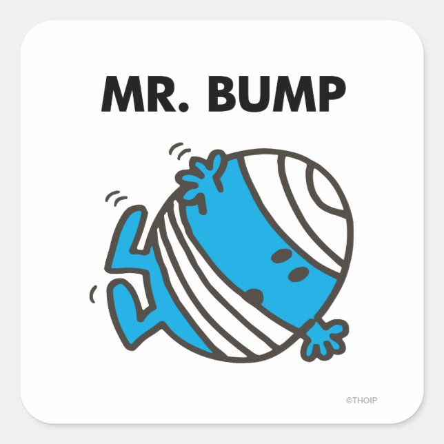Sticker Carré M. Bump Classic 3 (Devant)