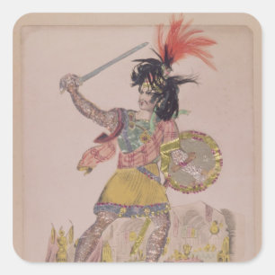 Sticker Carré M. Gomersall dans le rôle du comte Douglas