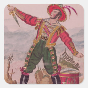 Sticker Carré M. Osbaldiston en qualité d'Andreas Hofer