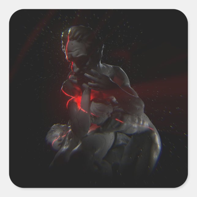 Sticker Carré Mad - Collection Divine (Devant)