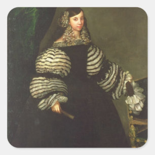 Sticker Carré Madame de la famille de Medinaceli, c.1683