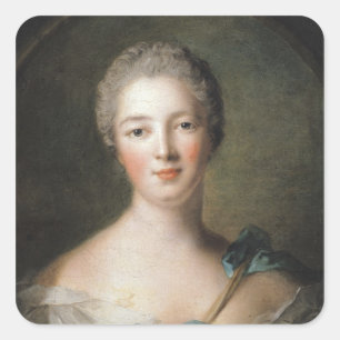 Sticker Carré Madame de Pompadour 1748
